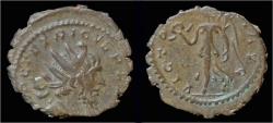 Ancient Coins - Tetricus I billon antoninianus Victory walking left