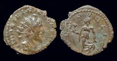 Ancient Coins - Tetricus I billon antoninianus Spes advancing left