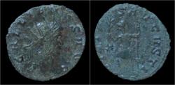 Ancient Coins - Gallienus billon antoninianus Mars standing left.