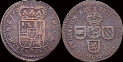 World Coins - Southern Netherlands Namur Philip V oord 1709 Namur mint