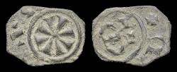 World Coins - Italy Manfredonia Manfredi AE denaro