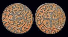 World Coins - Italy Venice Girolamo Priuli AE Carzia- Issued for Cyprus