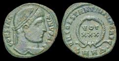 Ancient Coins - Constantine I AE follis laurel wreath
