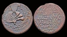 World Coins - Ayyubids Mayyafariqin and Jabal Sinjar, al-'Adil I Sayf al-Din Ahmad AE dirham