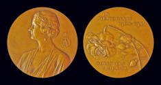 World Coins - Belgium medaille Queen Astrid Death in 1835