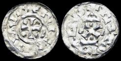 World Coins - France Normandy Richard I AR denier