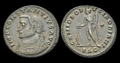 Ancient Coins - Constantius I Chlorus AE follis Genius standing left