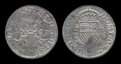 World Coins - Southern Netherlands Brabant Filips II 1/2 Bourgondische rijksdaalder 1567