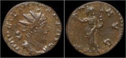 Ancient Coins - Tetricus I billon antoninianus Pax standing left.