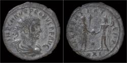 Ancient Coins - Probus billon antoninianus emperor standing right
