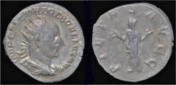 Ancient Coins - Trebonianus Gallus AR antoninianus Pietas standing left