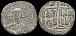 Ancient Coins - Anonymous AE follis, attributed to Romanus III