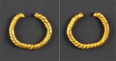 Ancient Coins - Celtic British Isles gold ring money