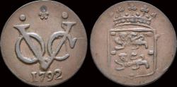 World Coins - Netherlands Westfriesland duit 1792