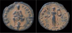 Ancient Coins - Anonymous Pagan civic coinage under Maximinus II Daza AE quarter nummus.