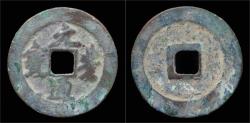Ancient Coins - China Northern Song Dynasty Emperor Shen Zong AE 3-cash.