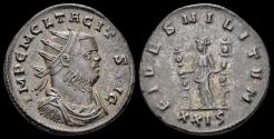 Ancient Coins - Tacitus AE antoninianus Fides Militum standing facing