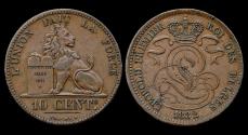 World Coins - Belgium Leopold I 10 centiem 1832