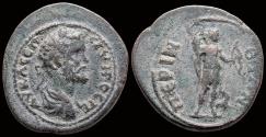 Ancient Coins - Thrace Perinthos Septimius Severus AE26 Artemis standing right