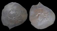 Ancient Coins - Isaac II Angelus  billon aspron trachy