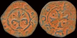 World Coins - Crusader Principality of Antioch Bohémond IV AE pougeoise