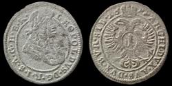 World Coins - Austria Holy Roman Empire Habsburg Leopold I AR kreuzer 1699