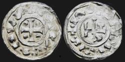 World Coins - France Normandy Richard I AR denier
