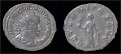 Ancient Coins - Trebonianus Gallus AR antoninianus Aeternitas standing left