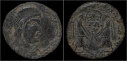 Ancient Coins - Barbaric AE17 of Magnentius.