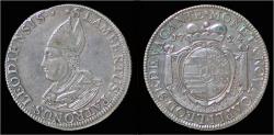 World Coins - Southern Netherlands Liege Sede Vacante Ecu au St Lambert 1724