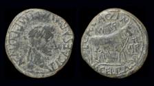 Ancient Coins - Spain Turiasus Tiberius AE AS