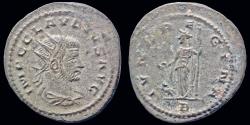 Ancient Coins - Claudius II Gothicus billon antoninianus Juno standing left