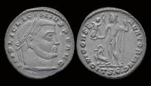 Ancient Coins - Licinius I AE follis Jupiter standing to left