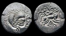Ancient Coins - Celtic Gaul The Coriosolites AR stater