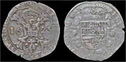 World Coins - Southern Netherlands Franche-Comte Filips IV patagon 1625 Dôle mint