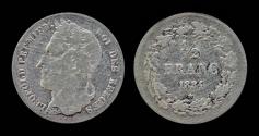 World Coins - Belgium Leopold I 1/2 frank 1834