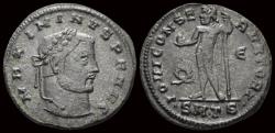 Ancient Coins - Maximinus II AE follis Jupiter standing left