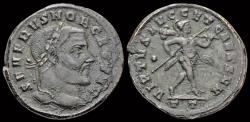 Ancient Coins - Severus II, as Caesar AE follis Mars advancing right