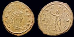 Ancient Coins - Gallienus, sole reign,  AE antoninianus Sol standing left