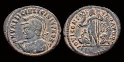Ancient Coins - Licinius II AE follis Jupiter standing front