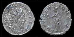 Ancient Coins - Postumus AR antoninianus Providentia standing left