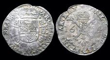 World Coins - Southern Netherlands Brabant Philip IV AR patagon 1631 Brussel mint