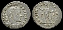 Ancient Coins - Licinius I AE follis Sol standing left