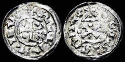 World Coins - France Normandy Richard I AR denier