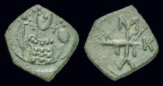 Ancient Coins - Manuel I Comnenus AE half tetarteron