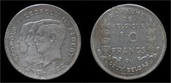 World Coins - Belgium Albert I 10 frank (2 belga) 1930FR-pos B