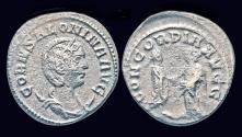 Ancient Coins - Salonina billon antoninianus Gallienus and Salonina facing each other