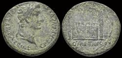 Ancient Coins - Tiberius, as Caesar AE As Altar of Lugdunum