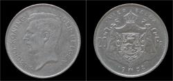 World Coins - Belgium Albert I 20 frank (4belga) 1932-VL-pos B
