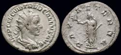 Ancient Coins - Trebonianus Gallus AR antoninianus Pax standing left